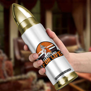 Funny Bulldog Game Day Bullet Tumbler Cleveland For Life TS12 Print Your Wear