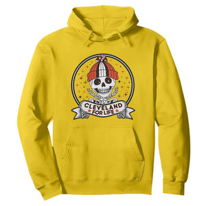 Funny Skeleton Dark Football Lover Hoodie Cleveland For Life TS12 Daisy Print Your Wear