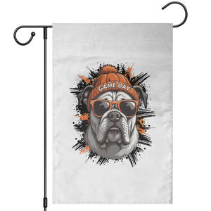 Bulldog Football Spirit Garden Flag Game Day Dog Lover Gift TS12 White Print Your Wear
