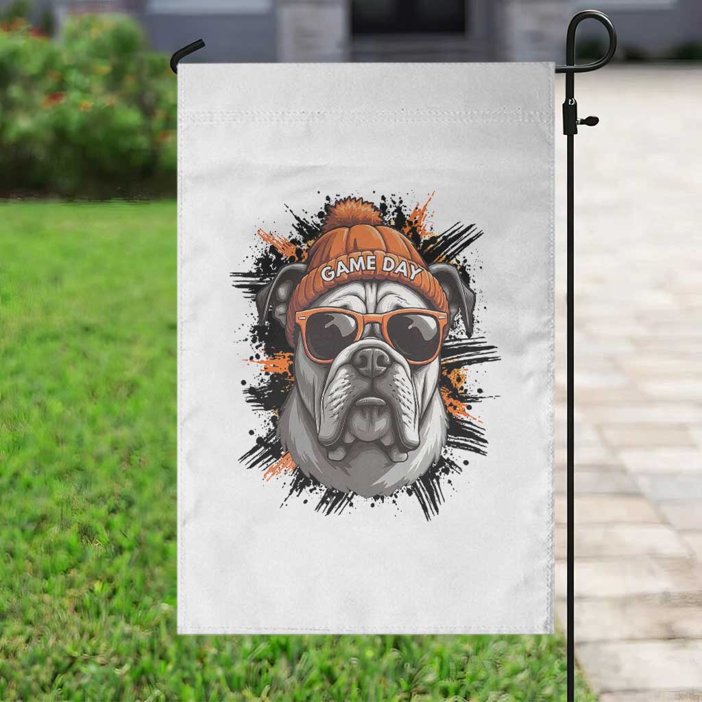 Bulldog Football Spirit Garden Flag Game Day Dog Lover Gift TS12 Print Your Wear
