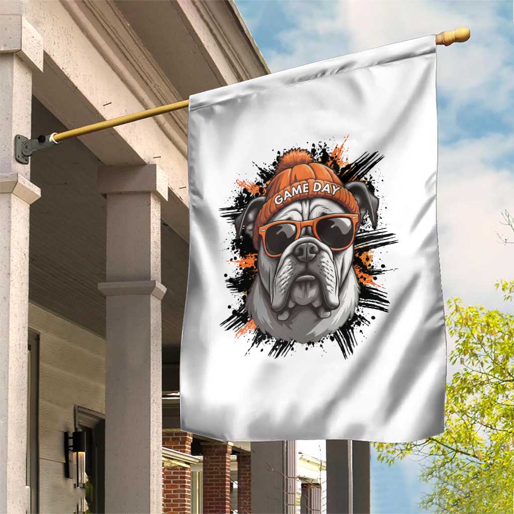 Bulldog Football Spirit Garden Flag Game Day Dog Lover Gift TS12 Print Your Wear