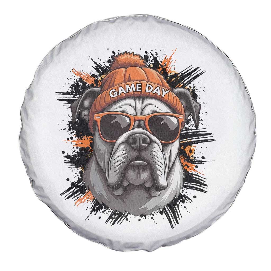 Bulldog Football Spirit Spare Tire Cover Game Day Dog Lover Gift TS12 Print Your Wear