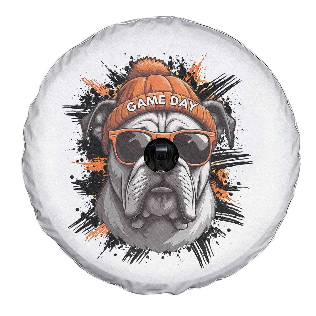 Bulldog Football Spirit Spare Tire Cover Game Day Dog Lover Gift TS12 Print Your Wear