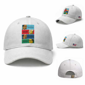 African American Leaders History Quote Gift Baseball Cap TS12 Baseball Cap Universal Fit White Print Your Wear