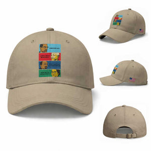 African American Leaders History Quote Gift Baseball Cap TS12 Baseball Cap Universal Fit Khaki Print Your Wear