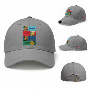 African American Leaders History Quote Gift Baseball Cap TS12 Baseball Cap Universal Fit Sport Gray Print Your Wear