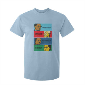 African American Leaders History Quote Gift T Shirt For Kid TS12 Light Blue Print Your Wear