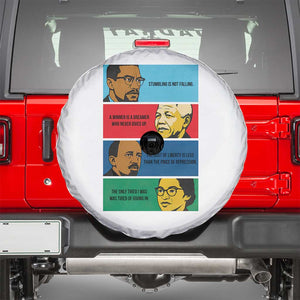 African American Leaders History Quote Gift Spare Tire Cover TS12 White Print Your Wear