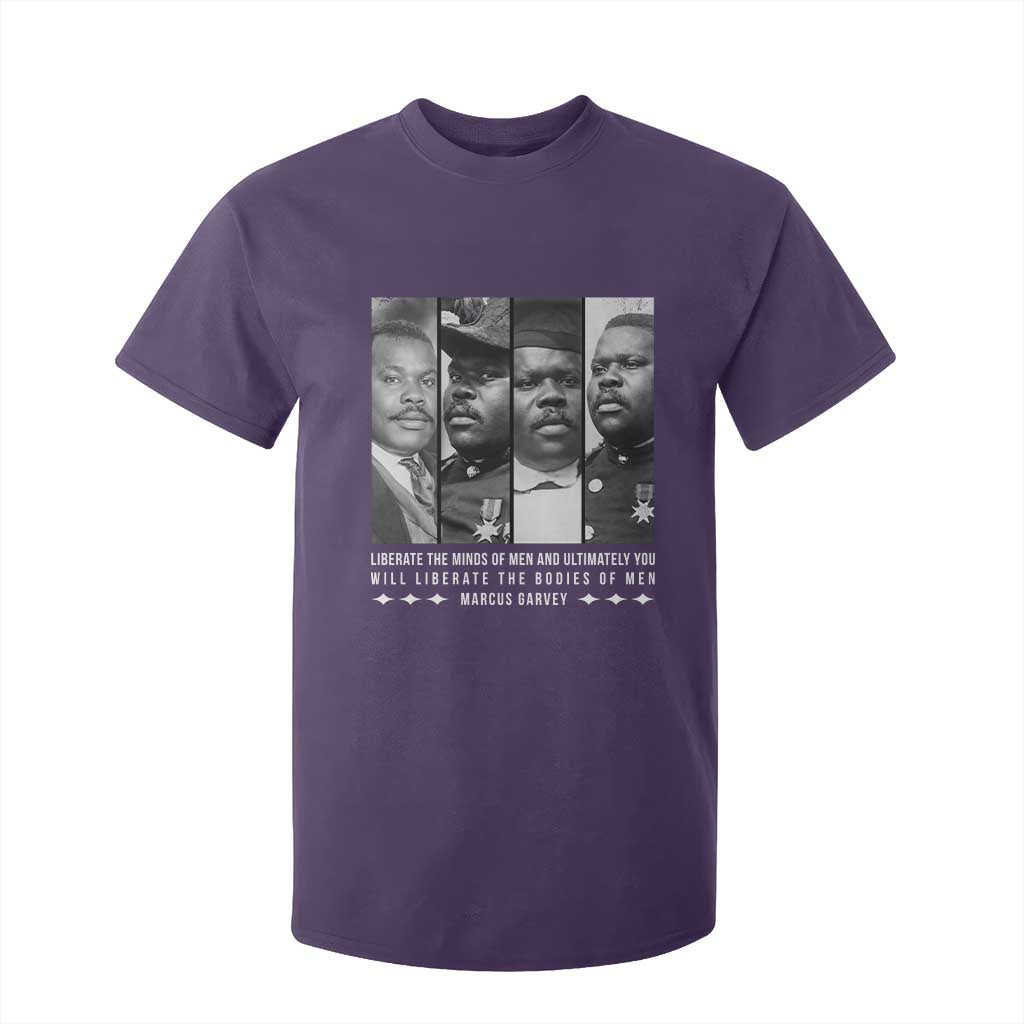 Marcus Garve Quote T Shirt For Kid Liberate The Minds Of Men TS12 Purple Print Your Wear