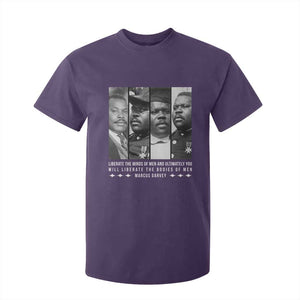 Marcus Garve Quote T Shirt For Kid Liberate The Minds Of Men TS12 Purple Print Your Wear