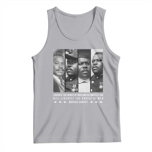 Marcus Garve Quote Tank Top Liberate The Minds Of Men TS12 Athletic Heather Print Your Wear