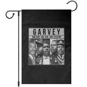 Marcus Garvey Quote Garden Flag One God One Aim One Destiny TS12 Black Print Your Wear