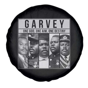 Marcus Garvey Quote Spare Tire Cover One God One Aim One Destiny TS12 Print Your Wear