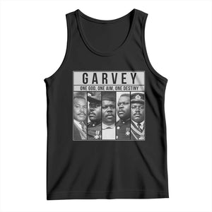Marcus Garvey Quote Tank Top One God One Aim One Destiny TS12 Black Print Your Wear