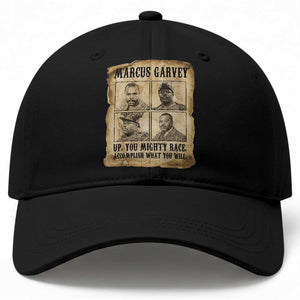 Vintage Marcus Garvey Baseball Cap Up You Mighty Race Quote TS12 Print Your Wear
