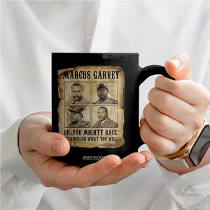 Vintage Marcus Garvey Coffee Mug Up You Mighty Race Quote TS12 Print Your Wear
