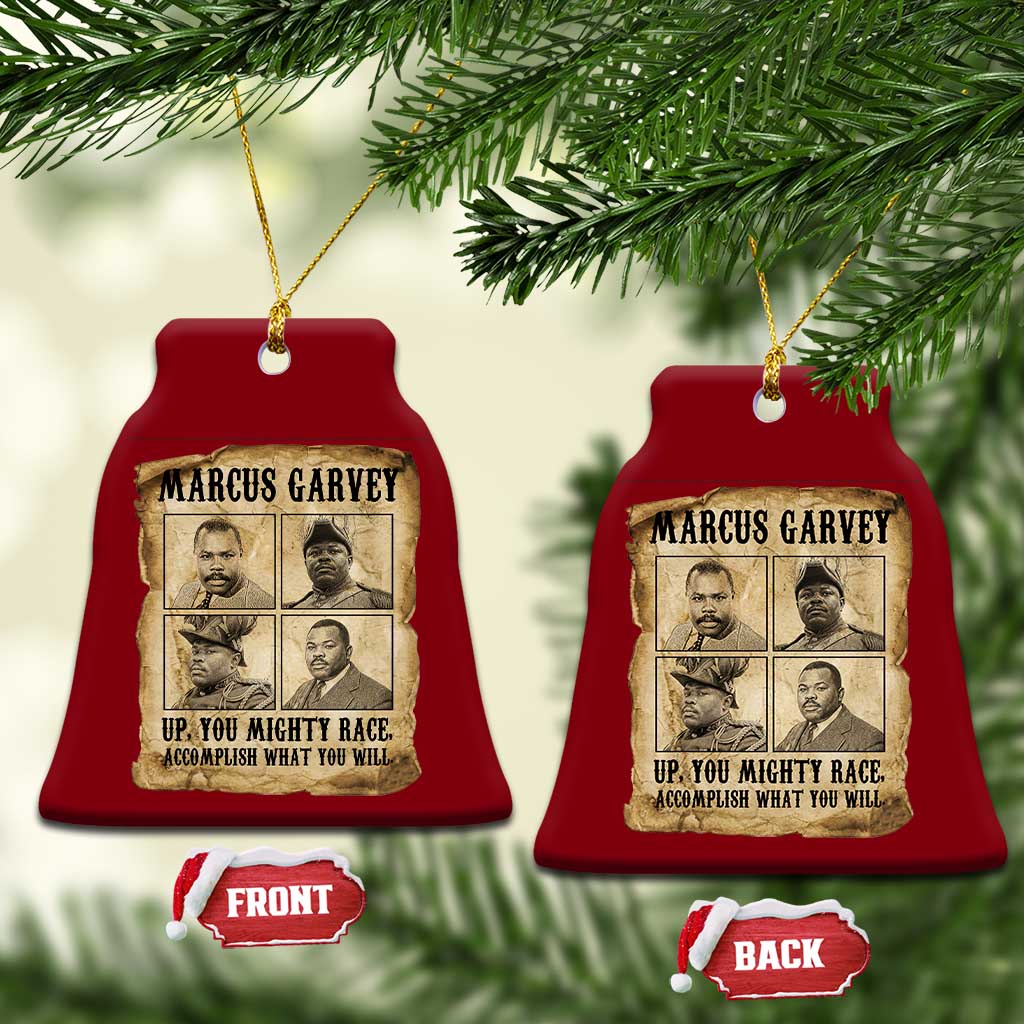 Vintage Marcus Garvey Ceramic Ornament Up You Mighty Race Quote TS12 Print Your Wear