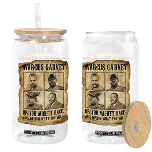 Vintage Marcus Garvey Glass Can Up You Mighty Race Quote TS12 Print Your Wear