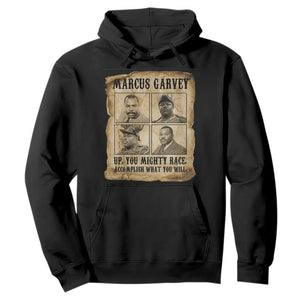 Vintage Marcus Garvey Hoodie Up You Mighty Race Quote TS12 Black Print Your Wear