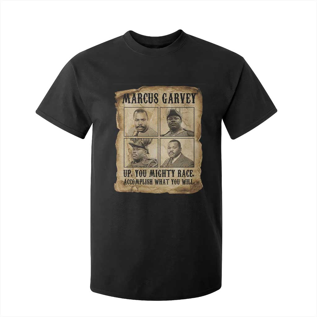 Vintage Marcus Garvey T Shirt For Kid Up You Mighty Race Quote TS12 Black Print Your Wear