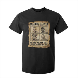 Vintage Marcus Garvey T Shirt For Kid Up You Mighty Race Quote TS12 Black Print Your Wear