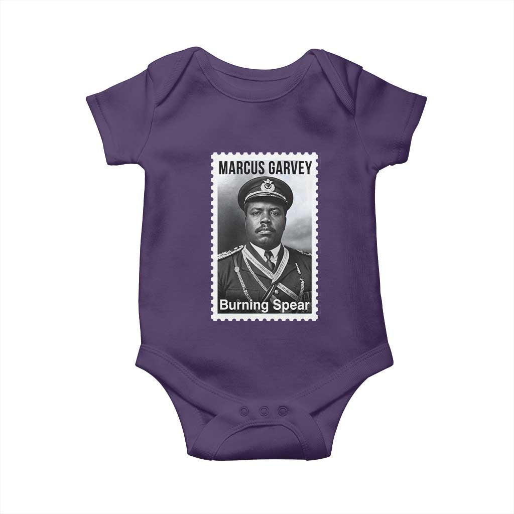 Marcus Garvey Baby Onesie Jamaican National Hero Legacy Gift TS12 Purple Print Your Wear