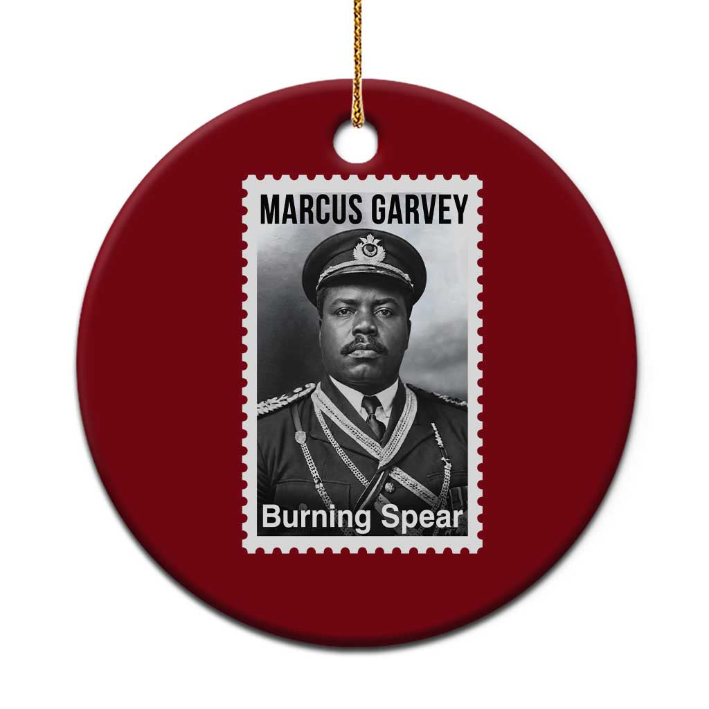 Marcus Garvey Ceramic Ornament Jamaican National Hero Legacy Gift TS12 1pc Red Print Your Wear
