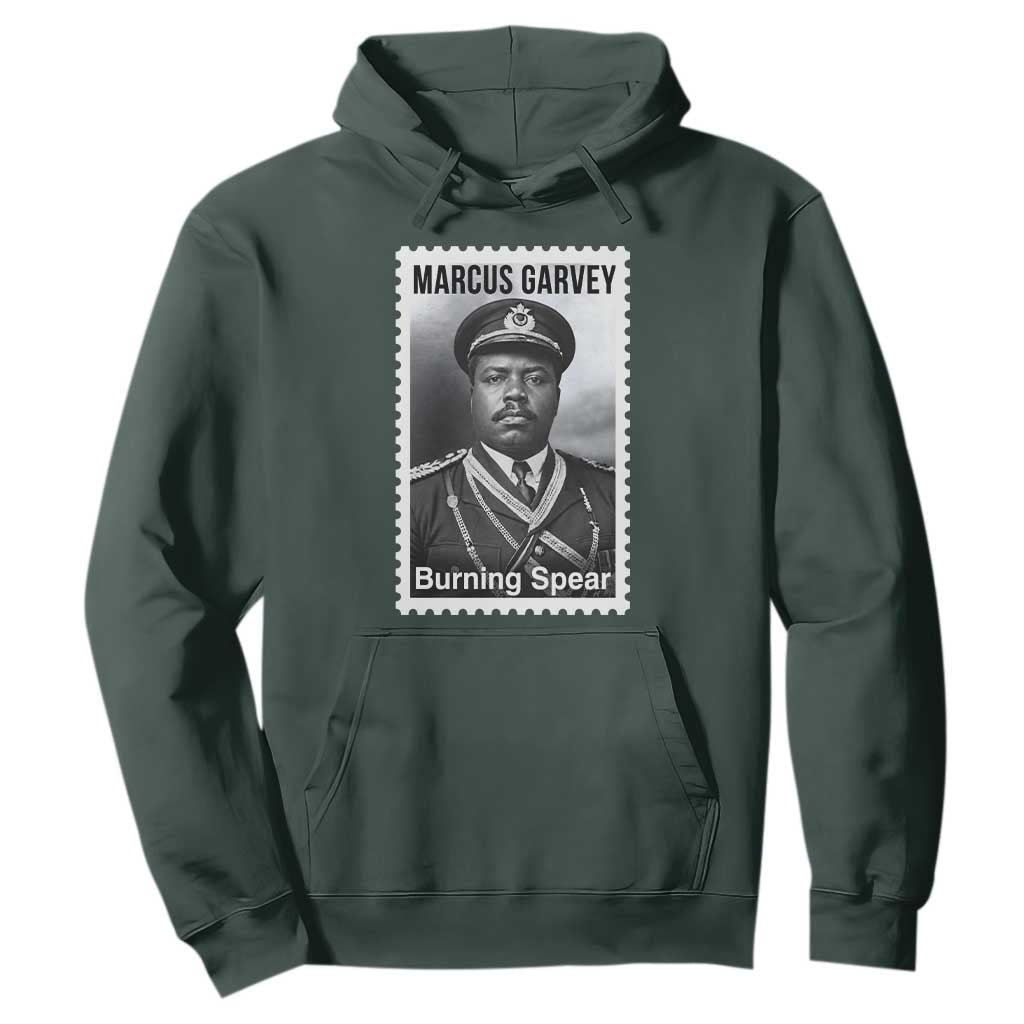 Marcus Garvey Hoodie Jamaican National Hero Legacy Gift TS12 Dark Forest Green Print Your Wear