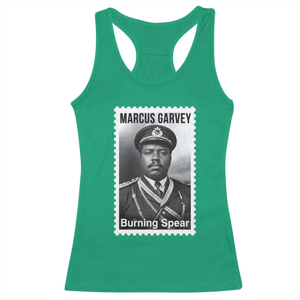 Marcus Garvey Racerback Tank Top Jamaican National Hero Legacy Gift TS12 Irish Green Print Your Wear