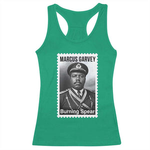 Marcus Garvey Racerback Tank Top Jamaican National Hero Legacy Gift TS12 Irish Green Print Your Wear