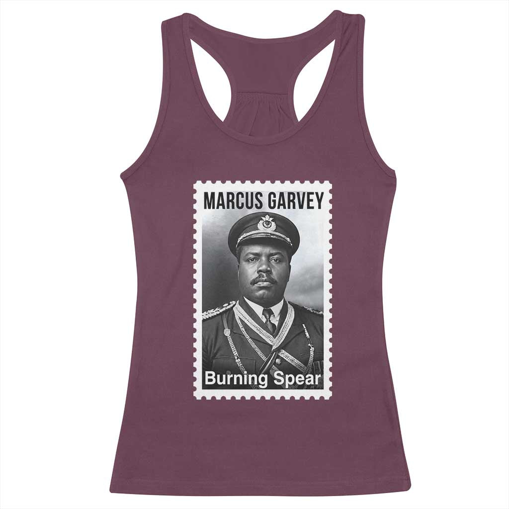 Marcus Garvey Racerback Tank Top Jamaican National Hero Legacy Gift TS12 Maroon Print Your Wear