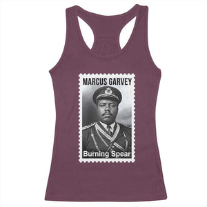 Marcus Garvey Racerback Tank Top Jamaican National Hero Legacy Gift TS12 Maroon Print Your Wear