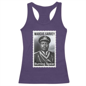 Marcus Garvey Racerback Tank Top Jamaican National Hero Legacy Gift TS12 Purple Print Your Wear