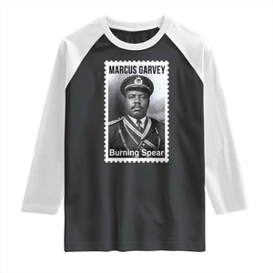 Marcus Garvey Raglan Shirt Jamaican National Hero Legacy Gift TS12 Black White Print Your Wear