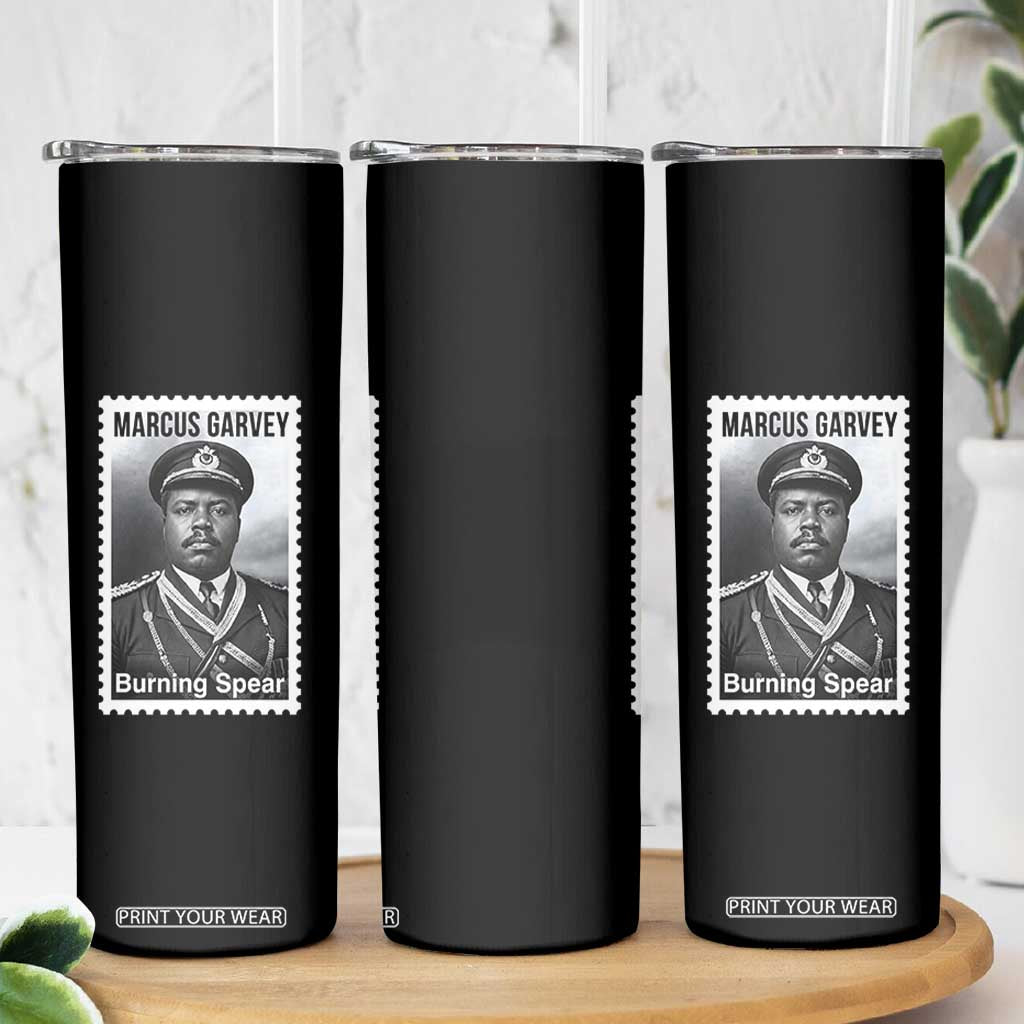Marcus Garvey Skinny Tumbler Jamaican National Hero Legacy Gift TS12 Print Your Wear