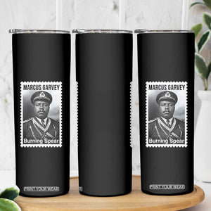 Marcus Garvey Skinny Tumbler Jamaican National Hero Legacy Gift TS12 Print Your Wear