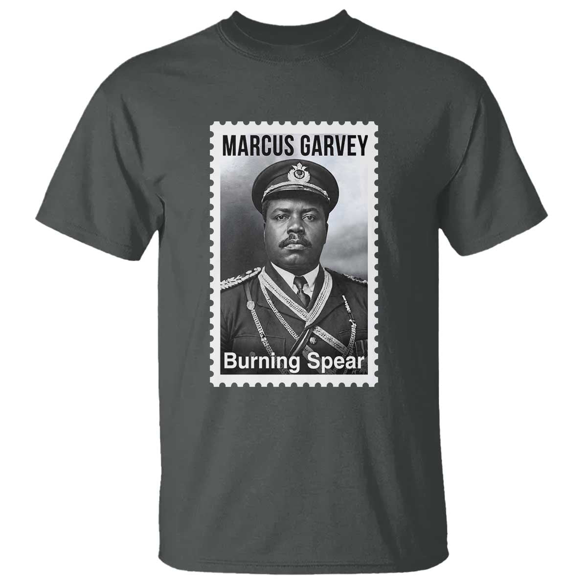 Marcus Garvey T Shirt Jamaican National Hero Legacy Gift TS12 Dark Heather Print Your Wear
