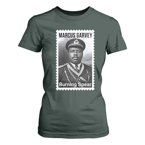 Marcus Garvey T Shirt For Women Jamaican National Hero Legacy Gift TS12 Dark Forest Green Print Your Wear