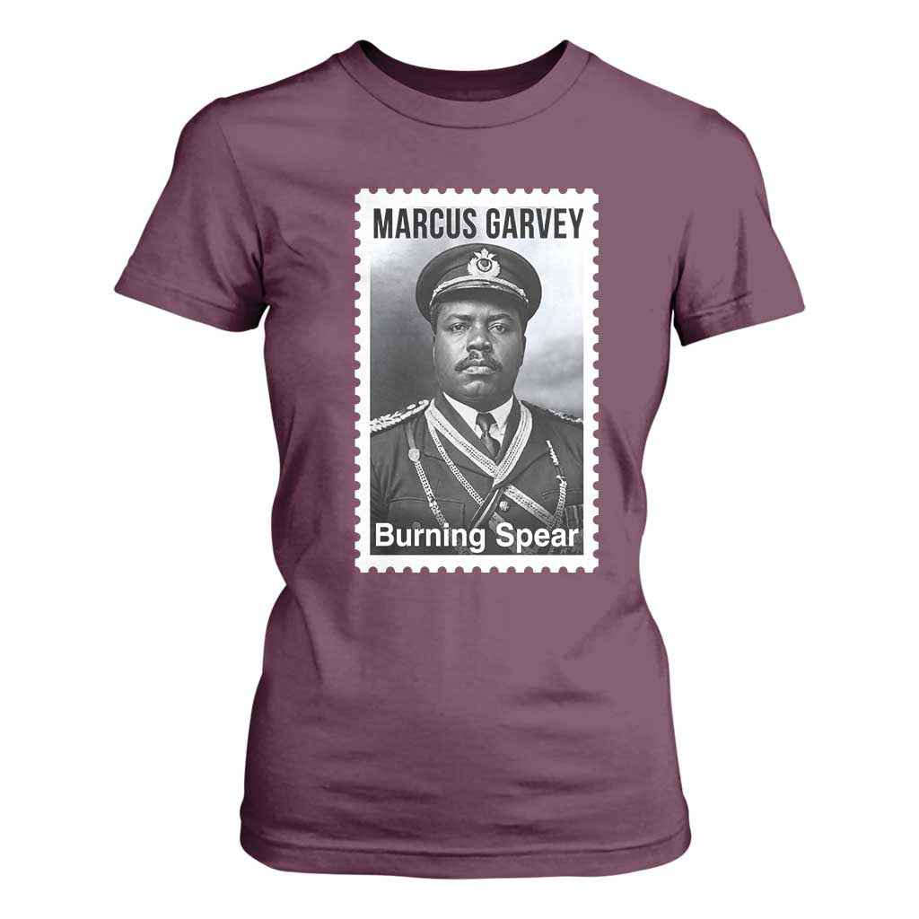 Marcus Garvey T Shirt For Women Jamaican National Hero Legacy Gift TS12 Maroon Print Your Wear