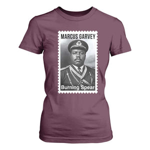 Marcus Garvey T Shirt For Women Jamaican National Hero Legacy Gift TS12 Maroon Print Your Wear