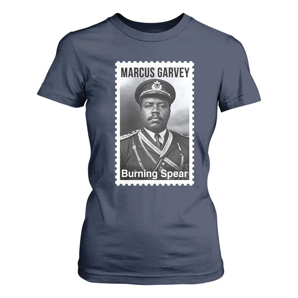 Marcus Garvey T Shirt For Women Jamaican National Hero Legacy Gift TS12 Navy Print Your Wear