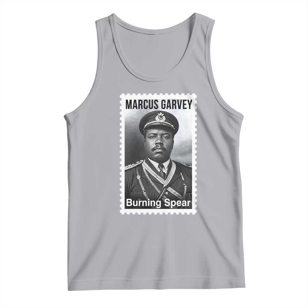 Marcus Garvey Tank Top Jamaican National Hero Legacy Gift TS12 Athletic Heather Print Your Wear
