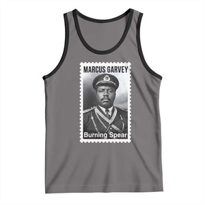 Marcus Garvey Tank Top Jamaican National Hero Legacy Gift TS12 Deep Heather Black Print Your Wear