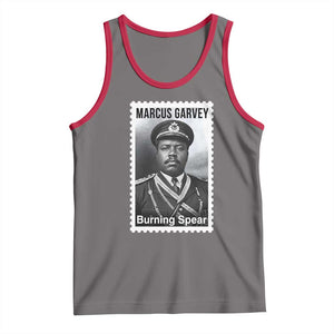 Marcus Garvey Tank Top Jamaican National Hero Legacy Gift TS12 Deep Heather Red Print Your Wear