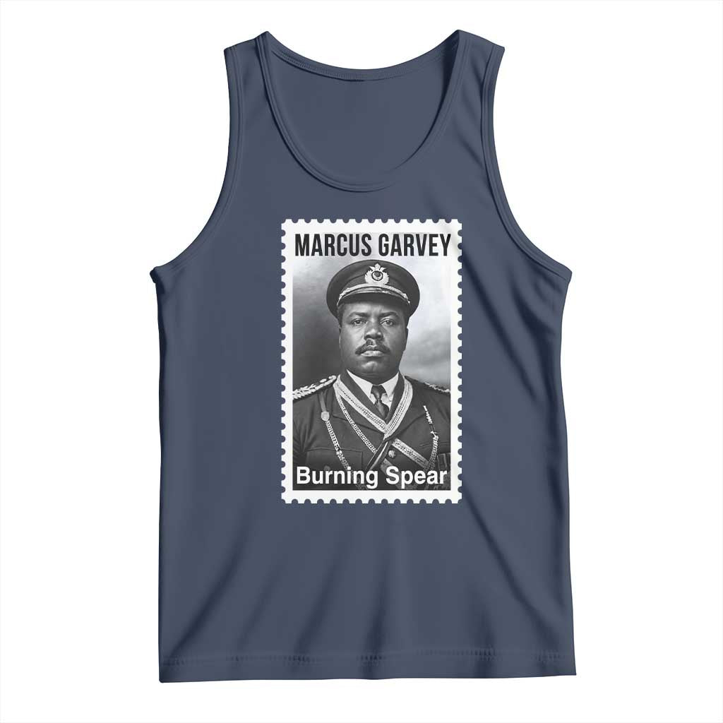 Marcus Garvey Tank Top Jamaican National Hero Legacy Gift TS12 Navy Print Your Wear