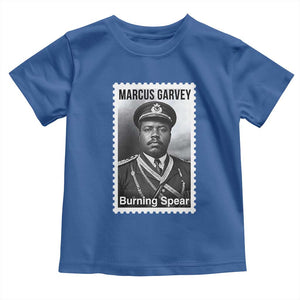 Marcus Garvey Toddler T Shirt Jamaican National Hero Legacy Gift TS12 Royal Blue Print Your Wear