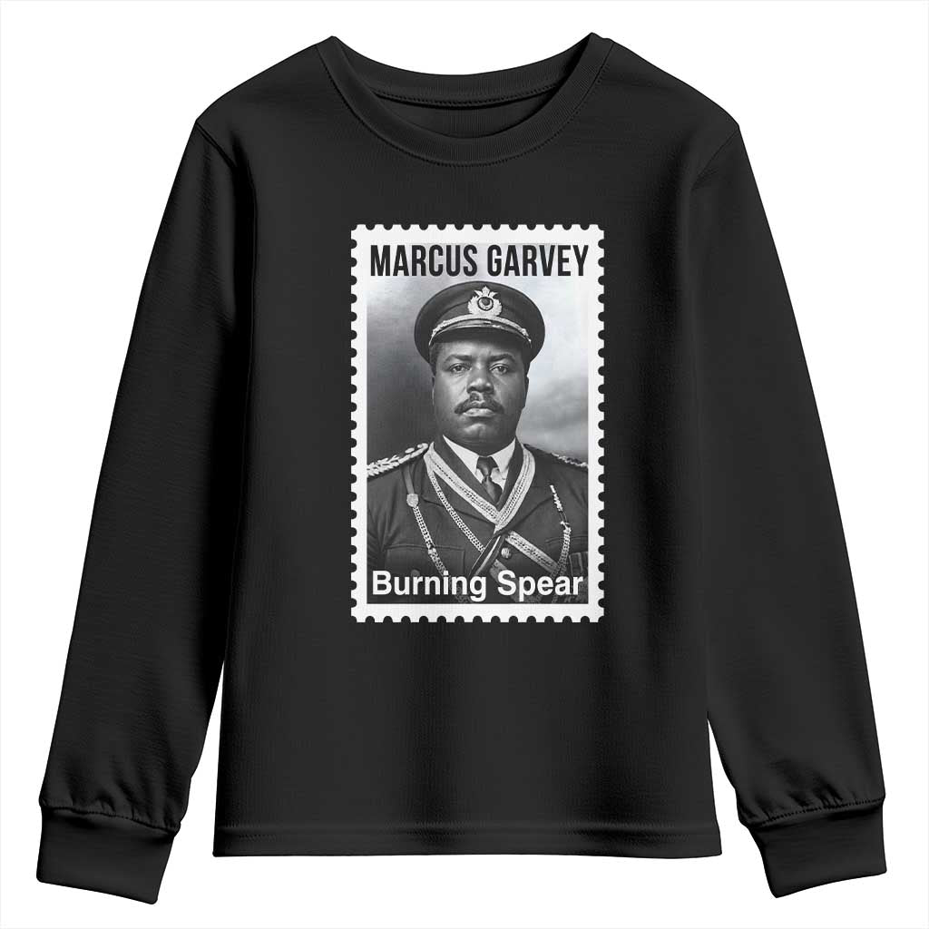 Marcus Garvey Youth Sweatshirt Jamaican National Hero Legacy Gift TS12 Black Print Your Wear