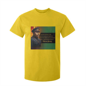 Marcus Garvey Pan African Flag T Shirt For Kid A People Without Knowledge Of Their Past Quote TS12 Daisy Print Your Wear