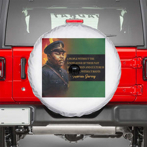 Marcus Garvey Pan African Flag Spare Tire Cover A People Without Knowledge Of Their Past Quote TS12 White Print Your Wear