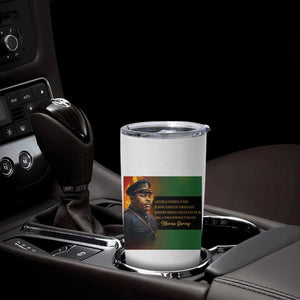 Marcus Garvey Pan African Flag Tumbler Cup A People Without Knowledge Of Their Past Quote TS12 Print Your Wear